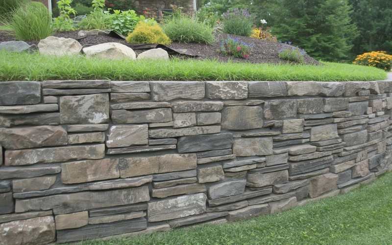 Slim Retaining Wall Ideas 