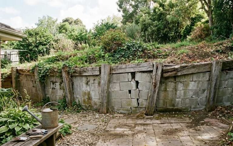 Retaining Wall Is Failing